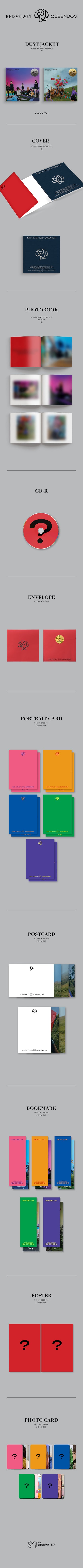 RED VELVET QUEENDOM 6th Mini Album [Queens Version]