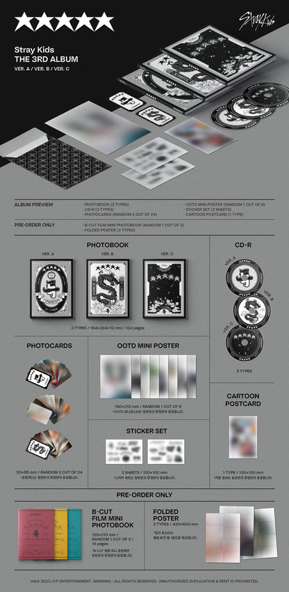 STRAY KIDS Album spécial HOP - SKZHOP ver.