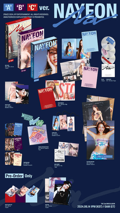 NAYEON (TWICE) 2nd Mini Album NA