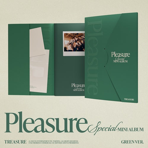 TREASURE PLEASURE Special Mini Album [Green Version]