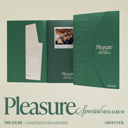 TREASURE PLEASURE Special Mini Album [Green Version]