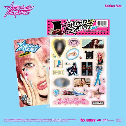 SEULGI Accidentally On Purpose The 2nd Mini Album [Sticker Version]