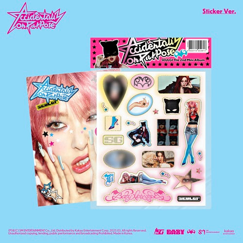 SEULGI Accidentally On Purpose The 2nd Mini Album [Sticker Version]