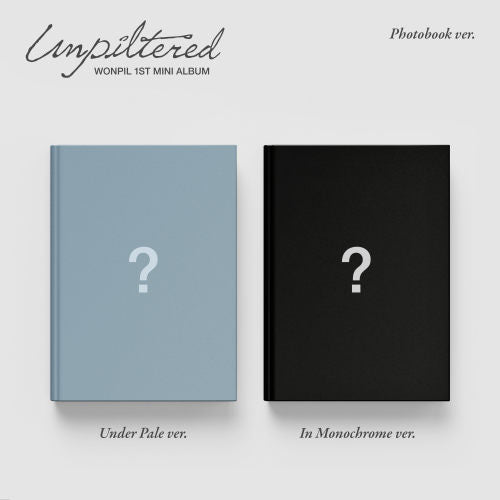 DAY6 WONPIL (원필) - UNPILTERED  [Photobook Ver. - Random Cover]