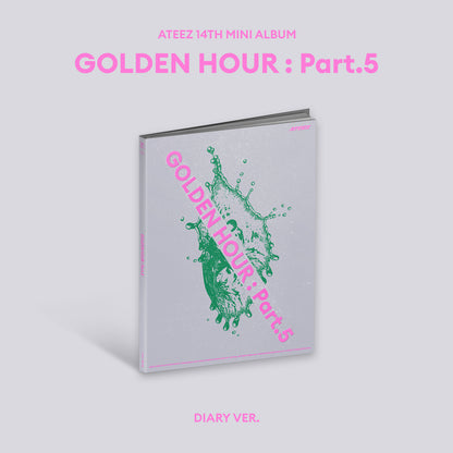 PREORDER 에이티즈(ATEEZ) - GOLDEN HOUR : Part.5 [Photobook Ver.]