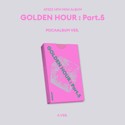 PREORDER 에이티즈(ATEEZ) - GOLDEN HOUR : Part.5 [POCAALBUM Ver.]