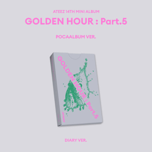 PREORDER 에이티즈(ATEEZ) - GOLDEN HOUR : Part.5 [POCAALBUM Ver.]