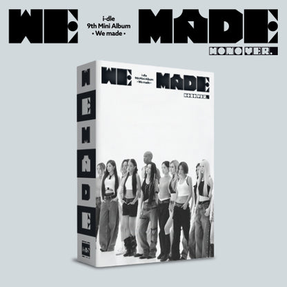 i-dle We Made 9th Mini Album [Mono Version]