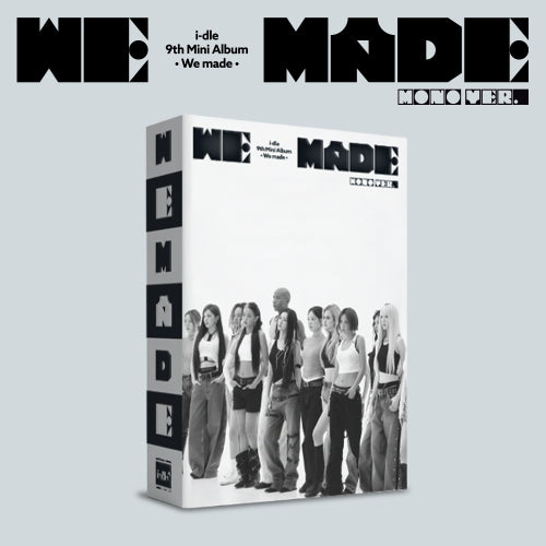 i-dle We Made 9th Mini Album [Mono Version]