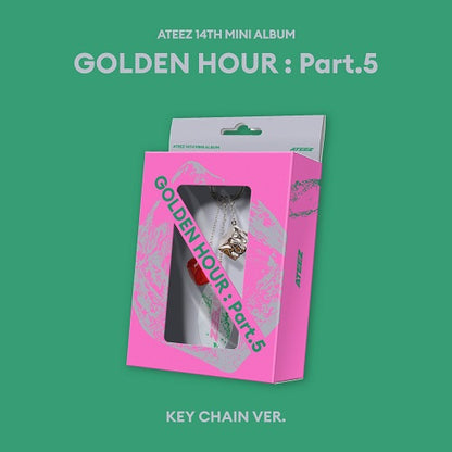 PREORDER 에이티즈(ATEEZ) - GOLDEN HOUR : Part.5 [Key Chain Ver.]