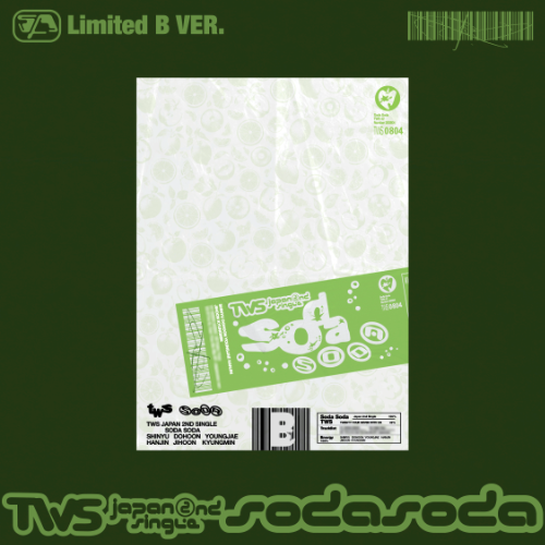PREORDER 투어스(TWS) - SODA SODA [Limited B Ver.] (Japan 2nd Single)