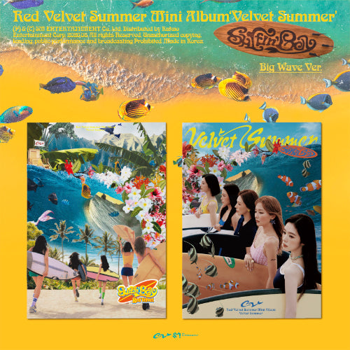 RED VELVET – Summer Mini Album [Velvet Summer] (Big Wave Ver.)