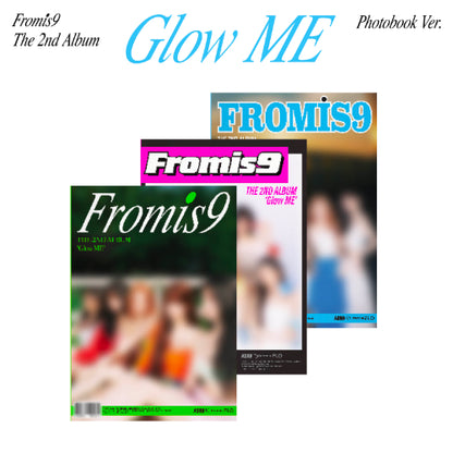 PREORDER 프로미스나인(fromis_9) - 2nd Album Glow ME [Photobook Ver. - Random Cover]