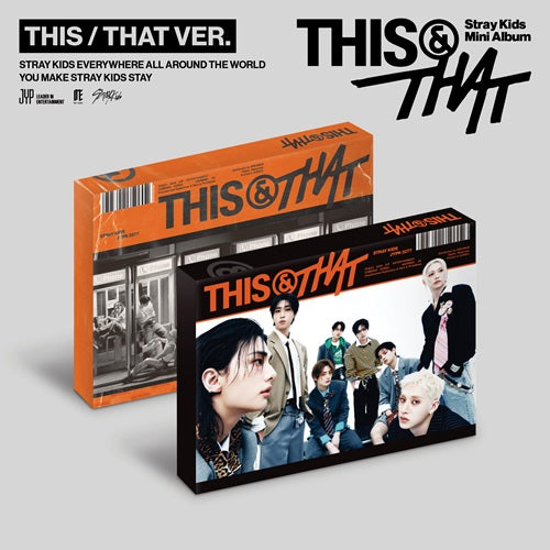 PREORDER Stray Kids – Mini Album [THIS & THAT] (THIS VER., THAT VER.)