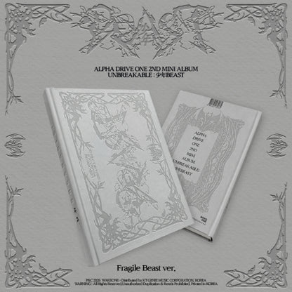 알파드라이브원(ALPHA DRIVE ONE) - UNBREAKABLE : 少年BEAST [Fragile Beast Ver.]