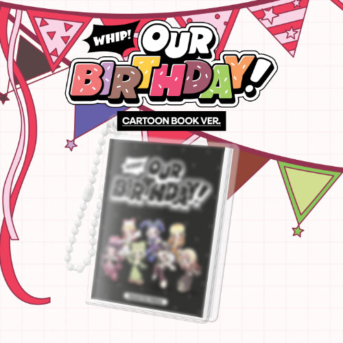 PRE ORDER 아워벌스데이(OURBIRTHDAY) 1st Single Album 'Our Birthday' (Cartoon Book Version) With Music Korea POB