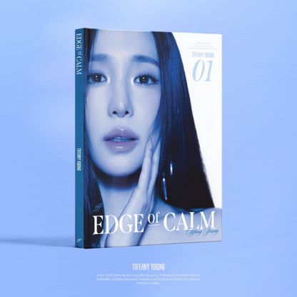 PREORDER 티파니영(Tiffany Young) - 1st Full Album 'Edge of Calm' [Calm Ver.] With Music Korea POB