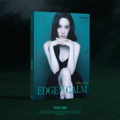 PREORDER 티파니영(Tiffany Young) - 1st Full Album 'Edge of Calm' [Edge Ver.] With Music Korea POB