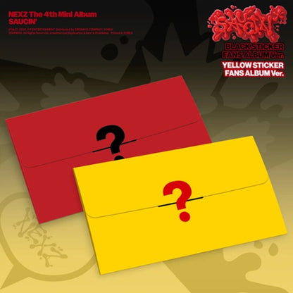 넥스지(NEXZ) - SAUCIN' [STICKER FANS ALBUM Ver.]