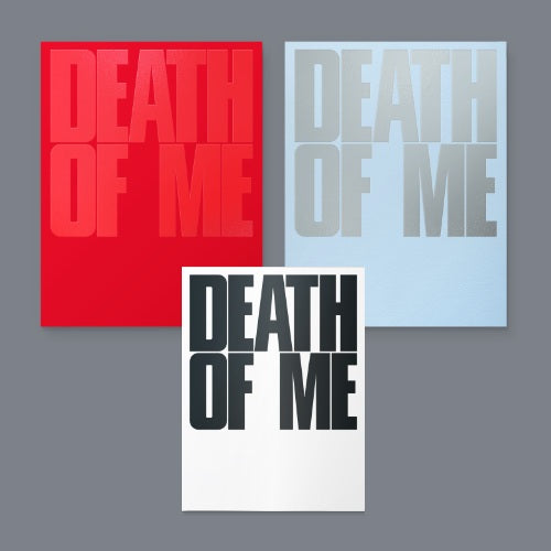 PREORDER 에반(EVAN) - DEATH OF ME [Photobooks & Weverse Albums Version SET] & Music Korea POB