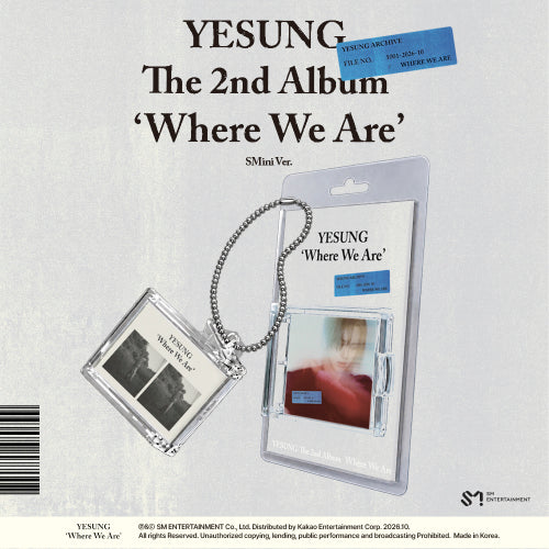 예성YESUNG (Super Junior) - 2nd Album Where We Are [SMini Version]