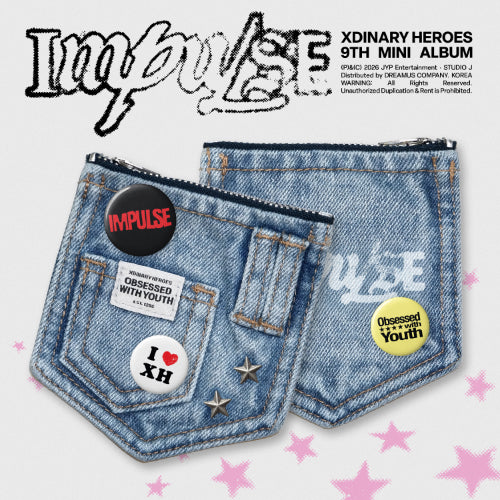 [PRE-ORDER] 엑스디너리 히어로즈(Xdinary Heroes) - IMPULSE [DENIM POUCH Version]