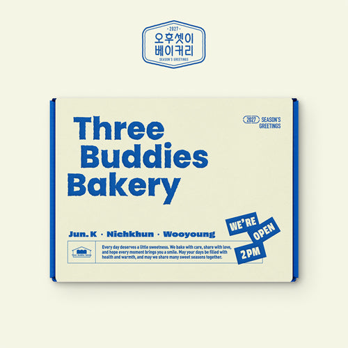 [PRE-ORDER] 투피엠(2PM) - 2027 Season's Greetings [Three Buddies Bakery] [Music Korea POB]