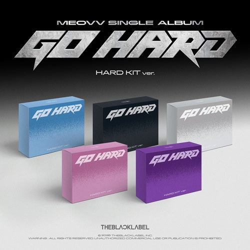 [PRE-ORDER] 미야오(MEOVV) - GO HARD Single Album [Hard Kit Version]