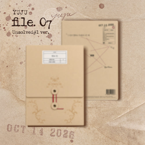 [PRE-ORDER] 유주(YUJU) (of GFRIEND) - file. 07 [Unsolved #01 Ver.]