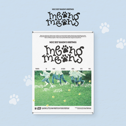 [PRE-ORDER] 넥스지(NEXZ) - 2027 Season's Greetings [meong meong] [MUSIC KOREA BENEFIT]