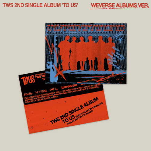 [PRE-ORDER] 투어스(TWS) - TO US [Weverse Albums Ver.]