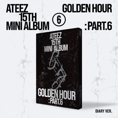 [PRE-ORDER] 에이티즈 ATEEZ - GOLDEN HOUR : Part.6 [Photobook Ver. / Diary version]