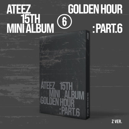 [PRE-ORDER] 에이티즈 ATEEZ - GOLDEN HOUR : Part.6 [Photobook Ver. / Z version]