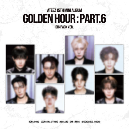 [PRE-ORDER] 에이티즈 ATEEZ - GOLDEN HOUR : Part.6 [Digipack Ver. - Random Cover]