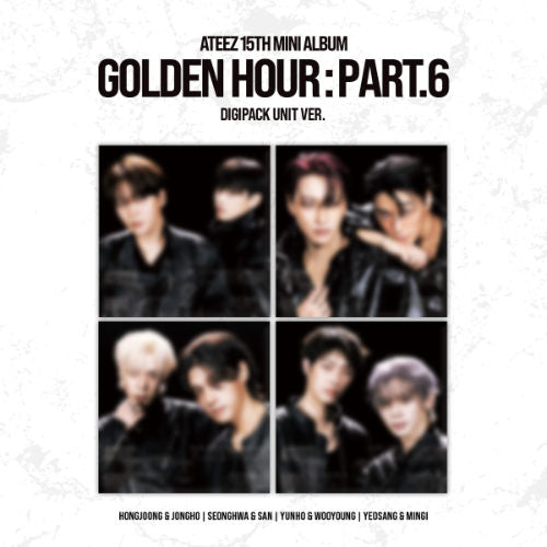 [PRE-ORDER] 에이티즈 ATEEZ - GOLDEN HOUR : Part.6 [Digipack Unit Ver. - Random Cover]