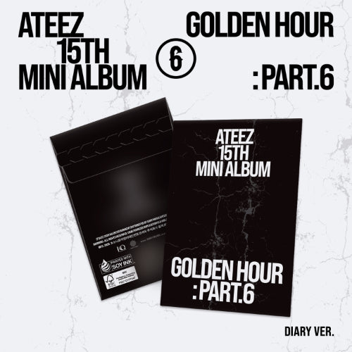 [PRE-ORDER] 에이티즈 ATEEZ - GOLDEN HOUR : Part.6 [POCAALBUM - Diary Ver.]