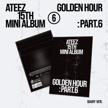 [PRE-ORDER] 에이티즈 ATEEZ - GOLDEN HOUR : Part.6 [POCAALBUM - Diary Ver.]
