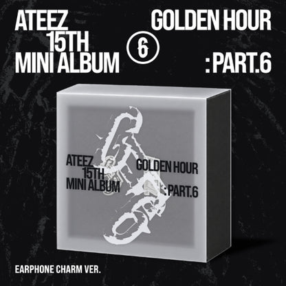 [PRE-ORDER] 에이티즈 ATEEZ - GOLDEN HOUR : Part.6 [Earphone Charm Ver.]