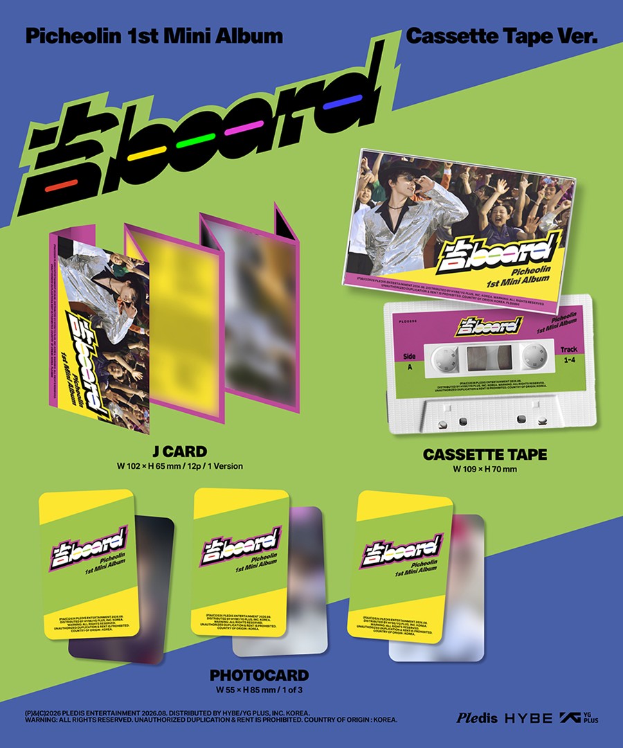 PREORDER  (SEVENTEEN DINO) Picheolin – 1st Mini Album [吉BOARD] (Cassette Tape Ver.)