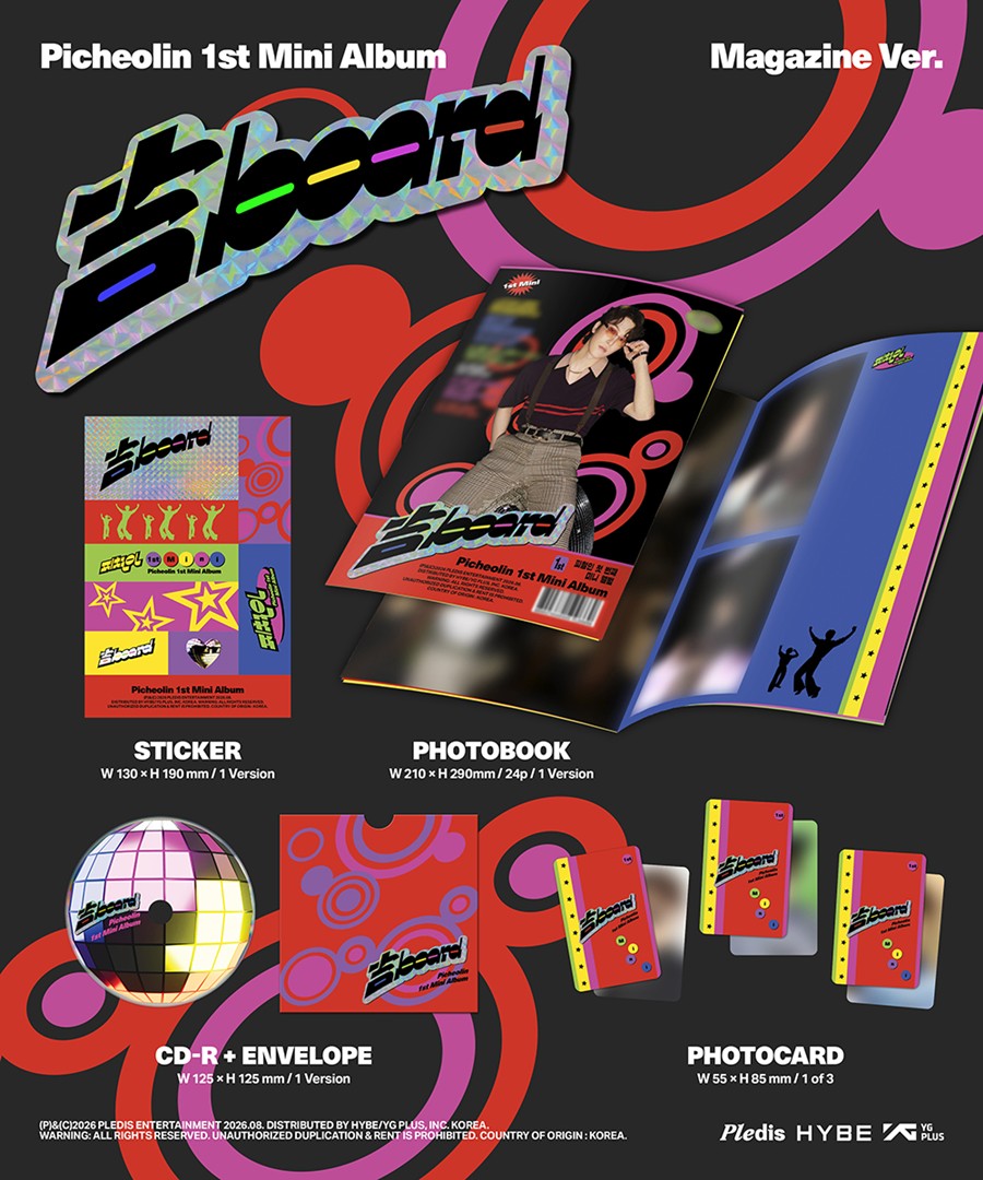 PREORDER (SEVENTEEN DINO) Picheolin – 1st Mini Album [吉BOARD] (Magazine Ver.)