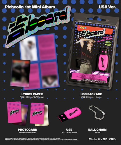PREORDER (SEVENTEEN DINO) Picheolin – 1st Mini Album [吉BOARD] (USB Ver.)