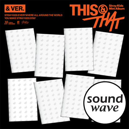 PREORDER SOUNDWAVE POB Stray Kids –  [THIS & THAT] (& VER.)