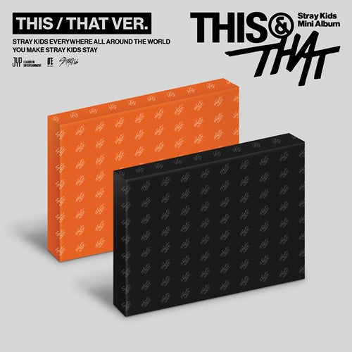 PREORDER Stray Kids – Mini Album [THIS & THAT] (THIS VER., THAT VER.)