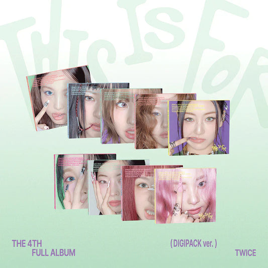 Twice Fourth Full Album ‘This Is For’ (Digipack ver.)