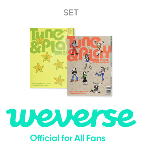 PREORDER [WEVERSE POB] TUIDE – The 1st EP [TUNE & PLAY] (Set)