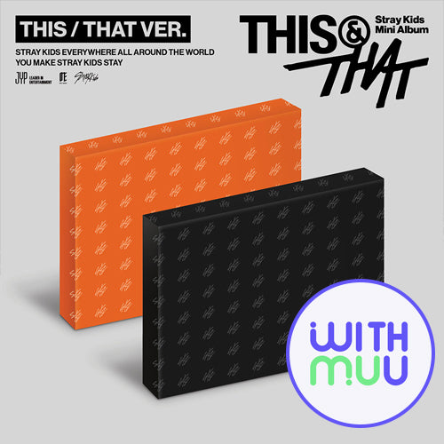 PREORDER WITHMUU POB Stray Kids – [THIS & THAT] (THIS VER., THAT VER.)